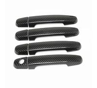 JNIGEL Couverture de Poignée de Porte Voiture pour Toyota Urban Cruiser 2008-2016, Voiture Extérieur Côté Porte Poignée Couverture Garniture Auto Autocollant Accessoires,Carbon 1 Hole