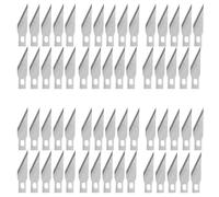 JNJOOD 100 PCS Exacto Knife Blades 11 - Outil de Coupe en Acier à Haute Teneur en