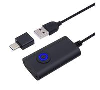 JNJOOD 2 en 1 Souris Wiggler Shaker USB Type-C Souris Jiggler avec Interrupteur On/Off Drive Free Automatic Mouse Shaker