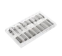 JNJOOD 360 pièces Montre Spring Bar 8 Mm-25 mm Bracelet Lien Pins Kit de Réparation En Métal Outil Sangle Lien Pins Cotter Bar Watch Tools