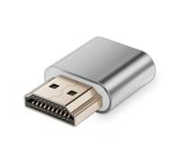 JNJOOD Adaptateur pour écran Fantôme Headless Compatible avec, Emulateur EDID pour moniteur virtuel HDR 4K, prend en charge jusqu'à 4 K à 60 Hz