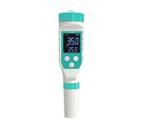JNJOOD Analyseur de Qualité de L'Eau 7 en 1 PH/Chlore Libre/ORP/EC/TDS/Salinité/Température PH Mètre Testeur de Sel de Piscine pour Aquarium