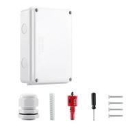 JNJOOD Boîte de jonction étanche Boîte à bornes Extérieure Boîte de Joint En Plastique pour Génie Électrique Général 1 Set