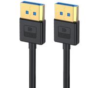 JNJOOD Câble D'Extension Display Port 1.4 de 3,3 Pieds DP 90 Degrés 8K60Hz 4K144Hz Câble Audio Vidéo pour Moniteur D'Ordinateur Portable, Tête Droite