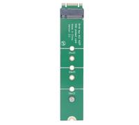 JNJOOD Carte Riser Interface M.2 NGFF SATA AHCI PCIE -Femelle Carte de Protection Test Interface SSD M2 Slot Clé B+M/M M2 SATA