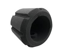 JNJOOD Filtre de microphone professionnel mousse pare-brise microphone mousse coton phono-absorbant couverture en éponge insonorisée pour microphone pour transmission en direct