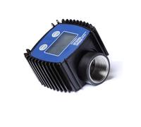 JNJOOD K24 Débitmètre numérique à turbine pour liquide de carburant capteur de débit d'eau compteur de débit électronique à engrenages K24
