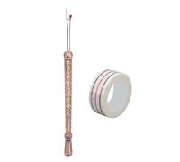 JNJOOD Kit Découseur et Dissolvant de, Ensemble D'Outils de Dissolvant de Couture avec de Positionnement pour L'Artisanat, Couture Or Rose