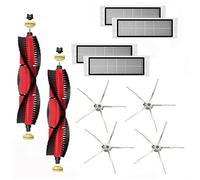 JNJOOD Lot de 10 filtres HEPA pour aspirateur - Accessoires de brosse principale pour robot S4 S5 MAX S6