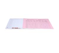 JNJOOD Lot de 20 planches perforées pour machines à tricoter avec poinçonnage -20, convient aux machines à tricoter SK260 et SK280.