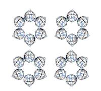 JNJOOD Lot de 24 Boules de Pendentifs Créateur Suspendu Cristaux Prismes pour Home Office Décoration de Jardin 20mm