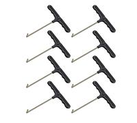 JNJOOD Lot de 8 patins à glace lacets outil de serrage pour patins à glace chaîne de dentelle de hockey skate Trampoline en dentelle outil