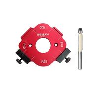 JNJOOD Modèle de Positionnement 'Angle ' 4 En 1 Modèle pour Angles Arrondis Réutilisable 30-50R