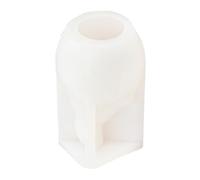 JNJOOD Moule à Bougie 3D en Forme de Lapin, Coquille D'Œuf, Créatif, Animal de Pâques, Aromathérapie, Plâtre, Résine, Outil de Cuisson de Savon Fait à la Main, 1 Pièce en Silicone