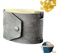 JNJOOD Portefeuille compact en cuir, porte-espèces, organisateur mince, sac à argent pour une gestion efficace du portefeuille B