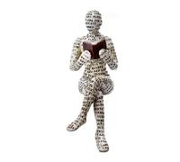 JNJOOD Statuette de cette loi en pulpe de la décoration pour étagère pour livres qui lit la sculpture ornement pour bibliothèque de salon (06) et facile à utiliser