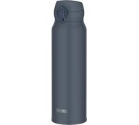 JNL-S750 MLGY Thermos Bouteille d'eau isotherme sous vide, tasse mobile, 750 ml, gris minéral, facile à nettoyer et facile à nettoyer avec une seule touche, bouteille en acier inoxydable, chaud et