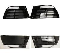 JNLIFT Grille De Phare Antibrouillard pour Pare-Chocs Avant Voiture pour VW Scirocco R,Cache Antibrouillard CôTé Gauche Et Droit,Calandre InféRieure