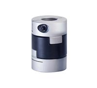 JNMING 1 pièce de connecteur d'arbre de moteur, coupleur d'entraînement, accouplement coulissant D32 L45, type à vis(15X18mm)