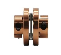 JNMING 1pc arbre moteur Cardan CNC accouplement à bride flexible D56L45 diaphragmes en aluminium imprimante 3D coupleur à joint universel(10X12mm)