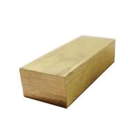 JNMING Barres plates en laiton, épaisseurs: 3mm, 4mm, 5mm, 6mm, 8mm, 10mm, for une utilisation polyvalente(500mm x 4mm x 15mm)