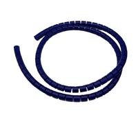JNMING Gaine de câble Spirale de 32 mm, Tube de Protection for câbles d'ordinateur et de Souris(Blue,3 Meters)