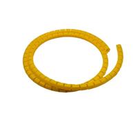 JNMING Gaine de câble Spirale de 32 mm, Tube de Protection for câbles d'ordinateur et de Souris(Yellow,1 Meter)