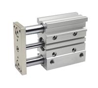 JNMING Vérin pneumatique compact MGPM32, alésage 32 mm, course 50Z, 100Z, 75Z, avec tige de guidage(20Z)