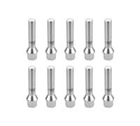 JNNJ 10 Pièces Jeu Boulons Roue Pour Alliage Et Changement De Pneus, Siège Conique M14x1.5, Remplacement En Acier Chromé Pour Accessoires De Voiture