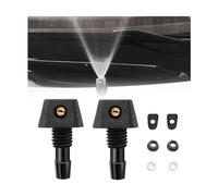 JNNJ 2 Pièces Buse De Lavage De Pare-Brise Jet, Jets De Pulvérisation Lave-Glace Brouillard Pare-Brise Avant, Rechange Lave-Glace Essuie-Glace Universels Pour La Plupart Des Voitures