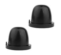 JNNJ 2 Pièces Cache Poussière pour Phares, Couvercle Anti-Poussière en Caoutchouc pour Voiture, Capuchon Bouchons Phare en Caoutchouc Universel, Compatible avec Plupart Automobile(75x55MM)