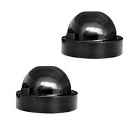 JNNJ 2 Pièces Cache Poussière pour Phares, Couvercle Anti-Poussière en Caoutchouc pour Voiture, Capuchon Bouchons Phare en Caoutchouc Universel, Compatible avec Plupart Automobile(80x52MM)