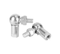 JNNJ 2 Pièces Kit De Joints à Rotule Pour Tringlerie Angulaire, Roulement à Rotule Avec Goujon, Roulement D'extrémité De Tige à Rotule En Forme De L, Joint Roulement Fileté Avec Goujon(M10)