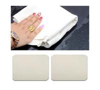 JNNJ 2 Pièces Peau Daim pour Voiture, Super Doux Chiffon Séchage Daim, Super Absorbant Serviette Voiture Double Face Daim, Serviettes Voiture pour Le Nettoyage des Vitres Et du Cuir Voitures