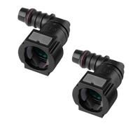 JNNJ 2 Pièces Raccord Rapide Conduite Carburant, Conduite Carburant Coupleur Tuyau, Véhicule Conduite Carburant Connecteur Connexion Dégagement Rapide, Voiture Accessoires pour Plupart Voitures