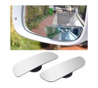 JNNJ 2 Pièces Rétroviseurs D'angle Mort, Retroviseur Conduite Accompagnée, Miroir D'angle Mort Pour Voiture Grand Angle 360 Réglable Rétroviseur, Additionnel Auxiliaire Universel Pour Angle Mort Auto