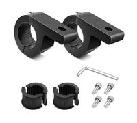JNNJ 2 Pièces Support Montage Pour Moto, 22-32mm Support Montage Lumière, LED Support Montage Lumière De Travail, Morsetto Del Tubo Del Morsetto Del Faro Barre Pour Tout-Terrain Camion Voiture Moto