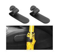 JNNJ 2 Pièces Support Voiture Crochet Parapluie, Crochet Multifonctionnel Parapluie Voiture, Clip Porte-Parapluie Pour Voitures Accessoires, Mini Crochets Fixation Multifonctions Parapluie Voiture