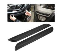 JNNJ 2Pcs Bandes Protection Pare-Chocs de Voiture, PVC Anti-Rayures Auto-Adhésive Bande, Autocollants Anti-Frottement pour Carrosserie, Autocollant de Protection de Bord Universelle pour Voitures