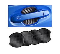 JNNJ 4 Pcs Film Autocollant Poignée Portière Voiture, Autocollant Anti-Rayures pour Poignée Voiture, Poignée Porte Film de Protection pour La Plupart des Véhicules(9.9x10cm)