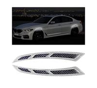 JNNJ 4Pcs Roues Voiture Sourcil Autocollants Réfléchissants, Bande D'avertissement de Sécurité pour Sourcil, Autocollant de Protections Universelles pour Roue de Voiture SUV Camion(Blanc)