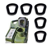 JNNJ 5 Pièce Joints Pour Jerrycan, Caoutchouc Carburant Bidon Rondelles, Joints De Rechange Pour Bec Verseur De Jerrycan 20 L, Joints De Rechange Essence Jerrican Joint D'étanchéité Caoutchouc