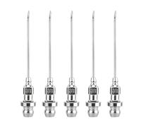 JNNJ 5 Pièces Aiguille D'injecteur De Graisse, Petit Aiguille à Graisse De Roulement, Aiguille De Graisse Portable Et Amovible pour Joints à Rotule, Utilisé dans Petits Espaces Et Espaces Confinés