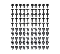 JNNJ 50 Pièces Clip De Fixation Pour Pare-Chocs, Clips Fixation Voiture Pour Les Pare-Chocs Ailes Et Portes, Support Couvercle Moteur Durable Arche Roue Torx Vis Boulon Universel Rivets Clips