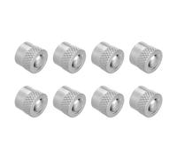 JNNJ 8 Pièces Bouchons de Tige de Valve de Pneu, Bouchon Valve Pneu Voiture, Aluminium Couvre-Valve Universel pour Voitures, Universel Couvercle de Valve pour Voiture, Moto, Accessoire Automobile