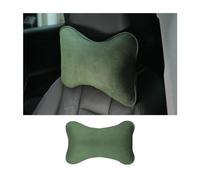 JNNJ Coussin Nuque Pour Siège Voiture, Coussin D'appui-Tête Pour L'appui-Tête Du Siège De La Voiture Fabriqué En Coton, Oreiller De Voiture Pour Siège Conducteur Avec Sangle Réglable(Vert)