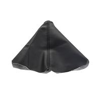 JNNJ Housse de protection anti-statique et antidérapante en cuir synthétique pour levier de vitesse Noir