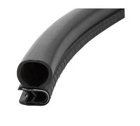 JNNJ Joint De Porte De Voiture, Joint De Coffre En Caoutchouc Profilé Pour Voitures, 6m Car Edge Trim Rubber Seal Pad Protection, Pour La Porte Voiture En Caoutchouc Anti-Collision Protéger(Noir)