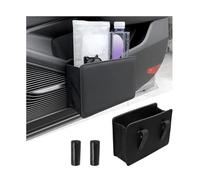 JNNJ Poubelle universelle pliable - Sac de rangement pour voiture - Anti-fuite - Organiseur intérieur - Noir