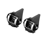 JNNJ Support d'ampoule halogène H7, 2PCS Auto Halogen Lamp Headlight Retainer, ABS Heat Resistance Bulb Holder Adapter Socket Base Holders Clip, Car Accessories Universal Bulb Socket Retainer